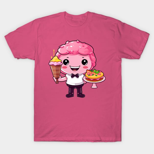 kawaii Ice cream  T-Shirt cute Candy food gilrl T-Shirt by nonagobich